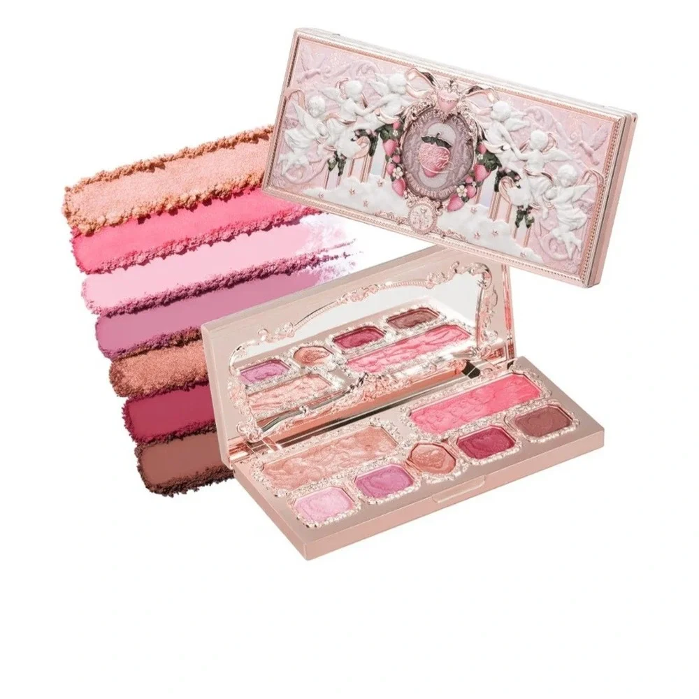 Flower Knows Strawberry Cupid Makeup Palette Cupids Mischief Brand New Sealed